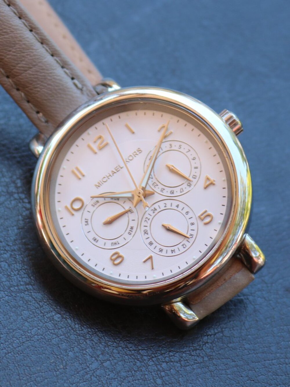 Michael Kors "Kohen" double wrap Watch